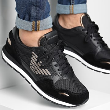 Emporio Armani Baskets X4X215-XM561 Noir Ryses