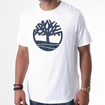 Timberland - Camiseta KR Brand Árbol A2C2R Blanca