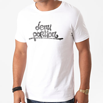 Demi Portion - Tee Shirt Logo Blanc
