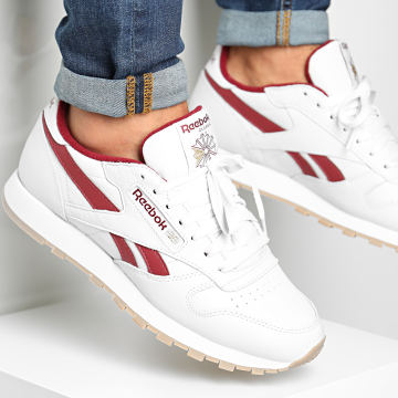 Reebok Baskets Classic Leather FV9868 Porcelain Merlot Ryses