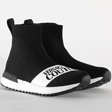 Versace Jeans Couture Baskets Chaussettes Femme Linea Fondo Super E0VZASGB Noir LaBoutiqueOfficielle