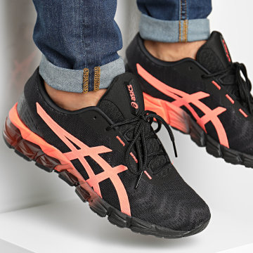 Asics Baskets Gel Quantum 180 5 1201A036 Black Sunrise Red LaBoutiqueOfficielle