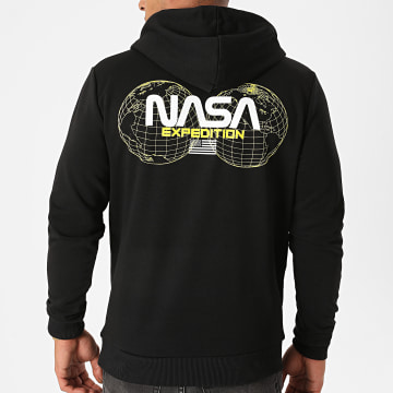  NASA - Sweat Capuche Expedition Back Noir