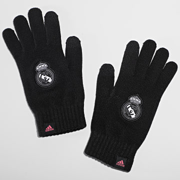 Gants Real Madrid Collection Officielle - Gants Acrylique Chauds Pour Hommes Et Enfants, Parfait Pour Supporters
