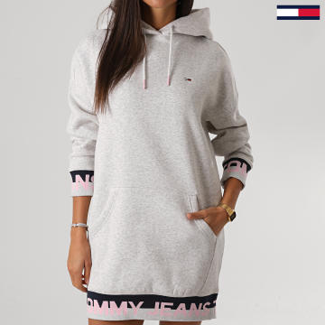 Robe Pull Tommy Hilfiger Fille Tommy Jeans Robe Sweat Capuche - Main Image