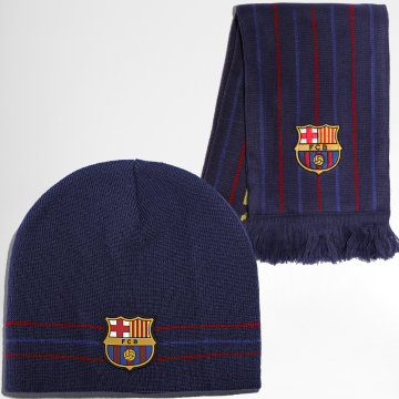 FC Barcelone Coffret Bonnet Echarpe