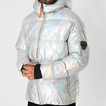 Gertrude et Gaston Doudoune Capuche Iridescent Mika Nylon