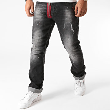 Mackten - Jean Skinny F-P045 Gris Anthracite - Ryses