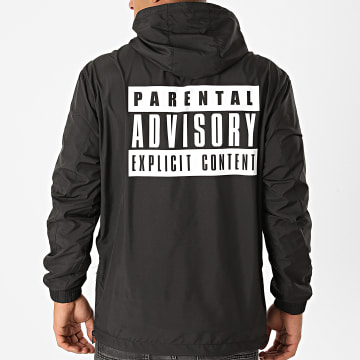  Parental Advisory - Coupe-Vent Logo Noir
