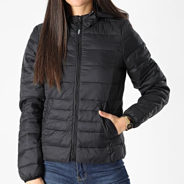 Vero Moda Doudoune Capuche Femme Mikkola Noir