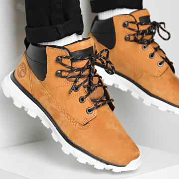 timberland green treeline mid hiker boots