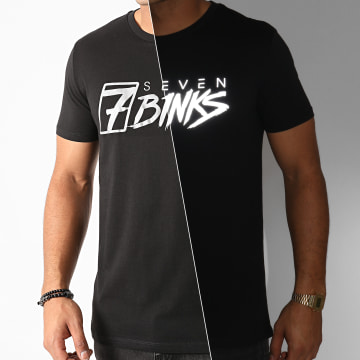 7 Binks - Camiseta Reflectante Vignette Negra