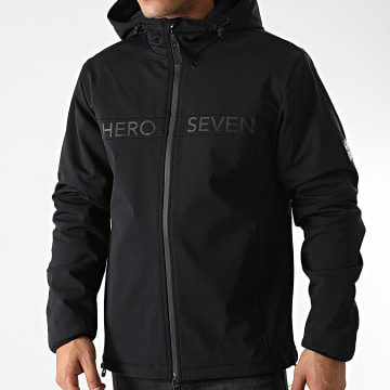 Hero Seven Veste Zippee Capuche Breakdance Noir LaBoutiqueOfficielle