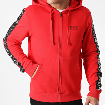 Felpa armani rossa store