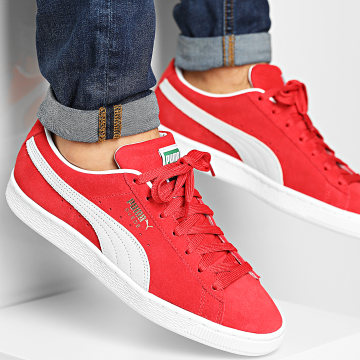 puma platform rouge