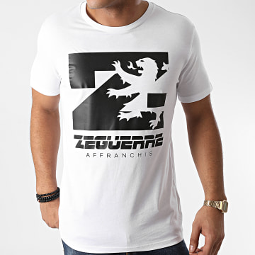 Zeguerre - Tee Shirt Lion Blanc