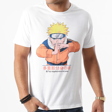  Naruto - Tee Shirt MENARUTTS004 Blanc