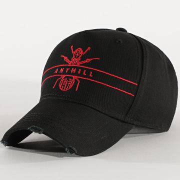  Anthill - Casquette Logo Noir Rouge