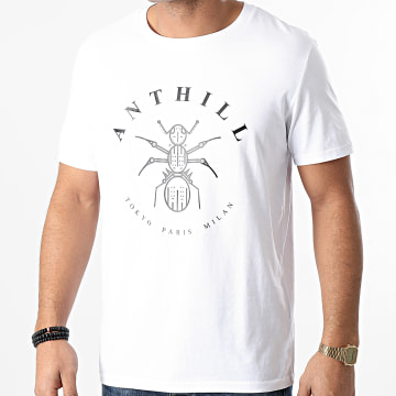 Anthill - Camiseta blanca con logo