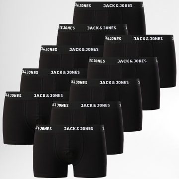  Jack And Jones - Lot De 10 Boxers Solid Trunks Noir
