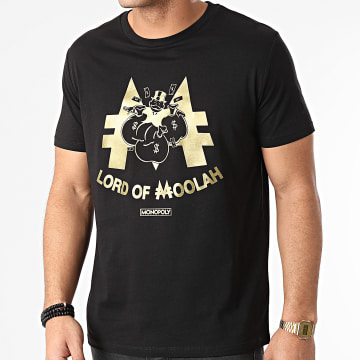  Monopoly - Tee Shirt Lord Of Moolah Noir Doré