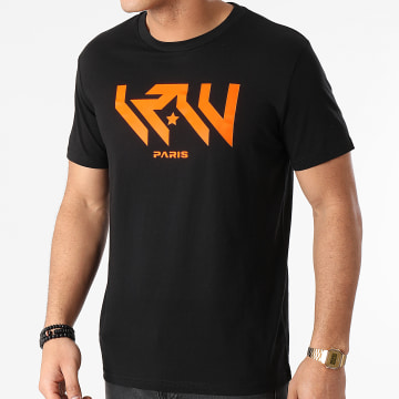 Worms-T - T-shirt LRLV Zwart Oranje