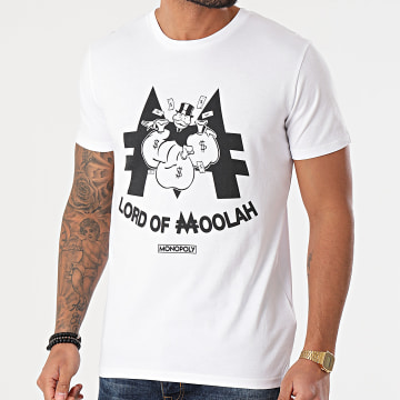  Monopoly - Tee Shirt Lord Of Moolah Blanc