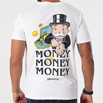  Monopoly - Tee Shirt Money Blanc