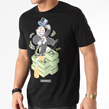  Monopoly - Tee Shirt Flush Cash Noir