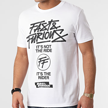  Fast & Furious - Tee Shirt It's Not The Ride Blanc
