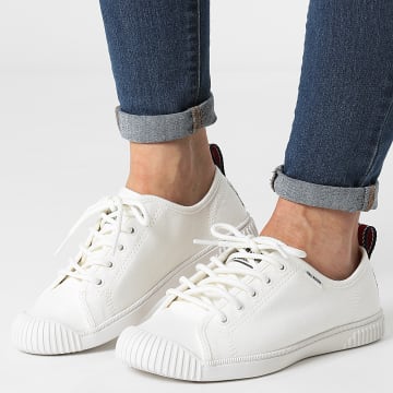  Palladium - Baskets Femme Easy Lace Canvas 96661 Star White