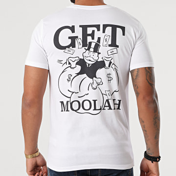 Monopoly - Tee Shirt Get Moolah 2 Blanc