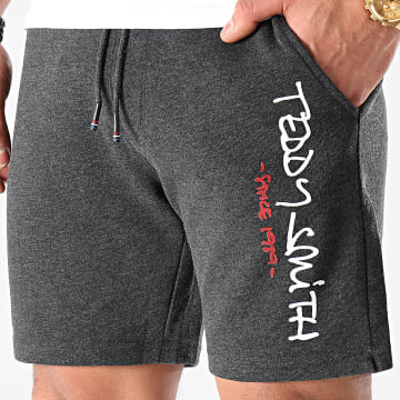  Teddy Smith - Short Jogging Mickael Gris Anthracite Chiné