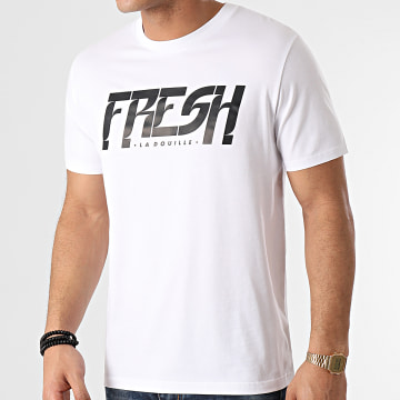  Fresh La Douille - Tee Shirt Logo Blanc