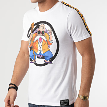 Dragon Ball Z - Tee Shirt A Bandes Kame Chest Blanc
