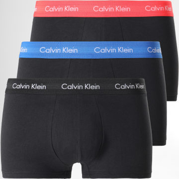  Calvin Klein - Lot De 3 Boxers Cotton Stretch U2664G Noir