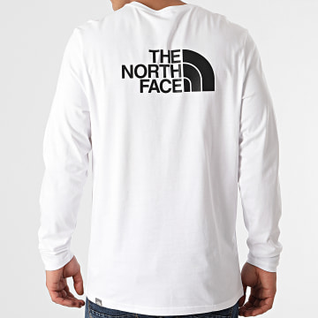  The North Face - Tee Shirt Manches Longues Easy A2TX1 Blanc