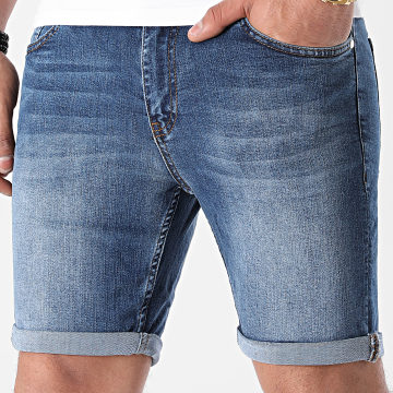  LBO - Short Jean Skinny Fit 1463 Denim Bleu Medium