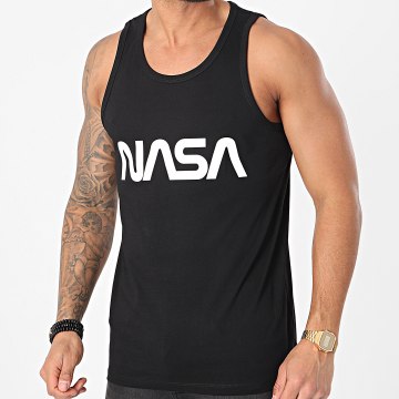  NASA - Débardeur Worm Logo Noir