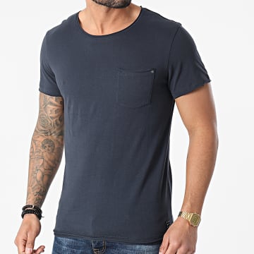  Blend - Tee Shirt Poche 20709766 Bleu Marine