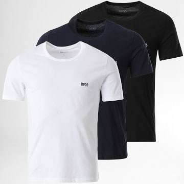  BOSS - Lot De 3 Tee Shirts 50325887 Bleu Marine Noir Blanc
