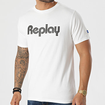  Replay - Tee Shirt M3481-P23174 Ecru