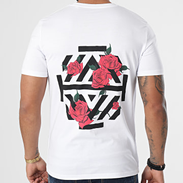  Luxury Lovers - Tee Shirt Roses Japan Back Noir