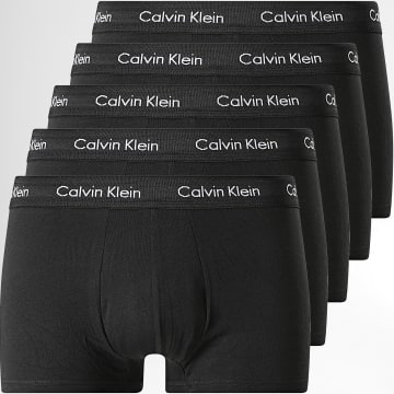  Calvin Klein - Lot De 5 Boxers Cotton Stretch NB2734A Noir