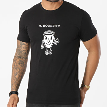 Aketo - Camiseta M.Bourbier Negra Blanca