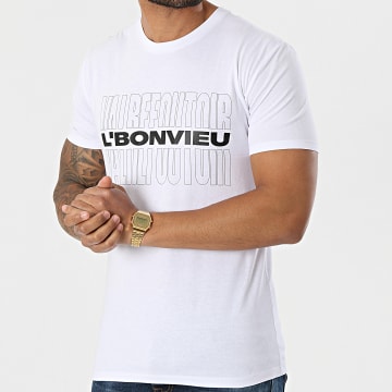  Niaks - Tee Shirt L'Bonvieu Blanc Noir