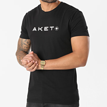 Aketo - Camiseta Confiserie Negro Blanco