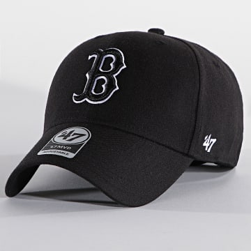'47 Brand - MVP Cappello regolabile MVPSP02WBP Boston Red Sox Nero