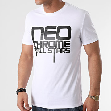  Neochrome - Tee Shirt Logo Blanc Noir
