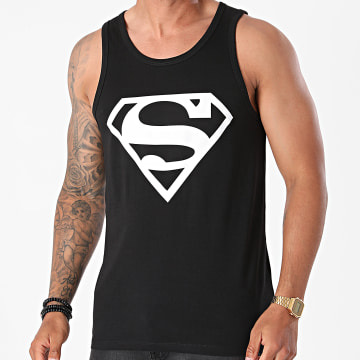  DC Comics - Débardeur Logo Noir Blanc